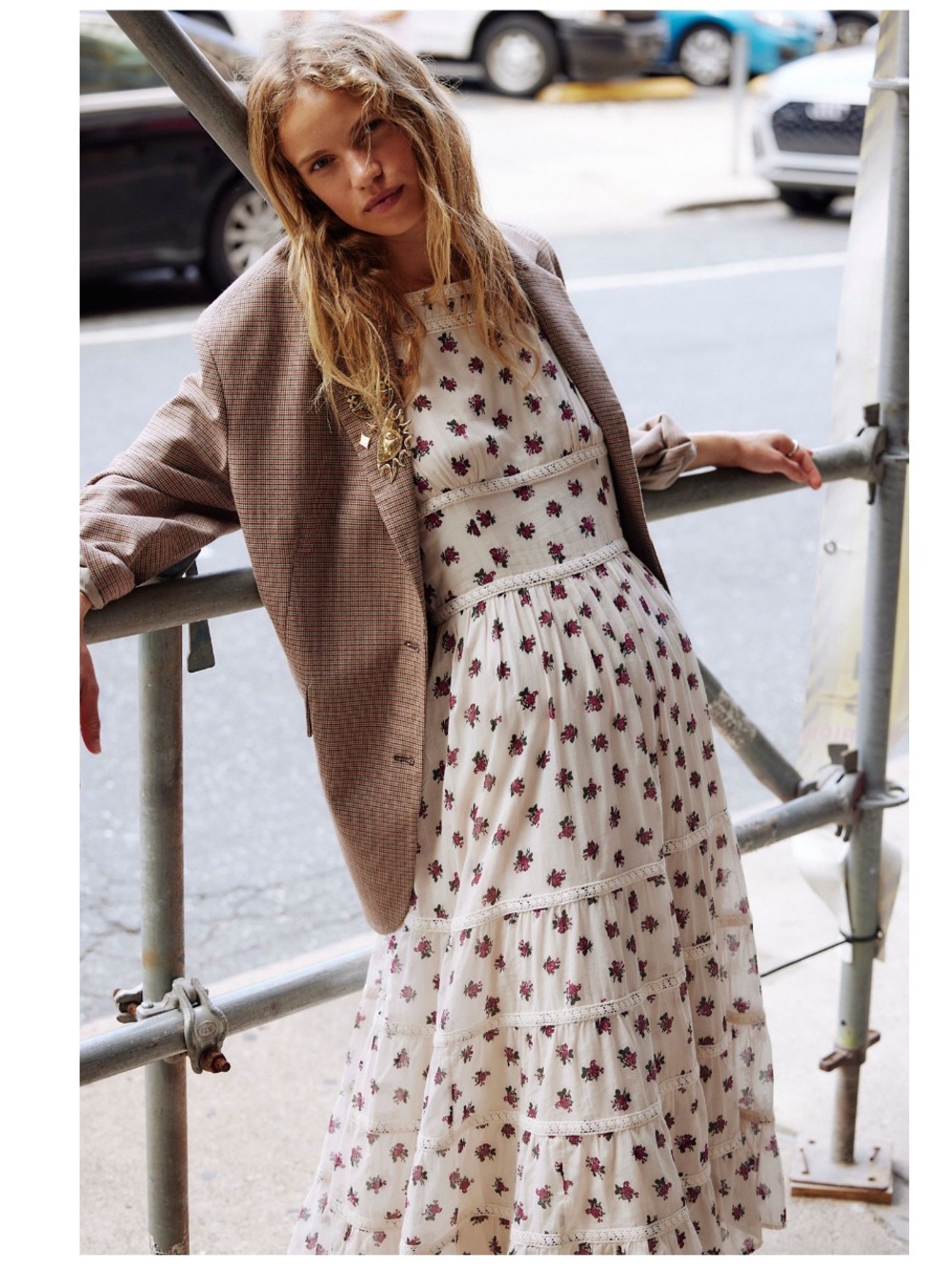 Free People Daydreamer Midi Dress